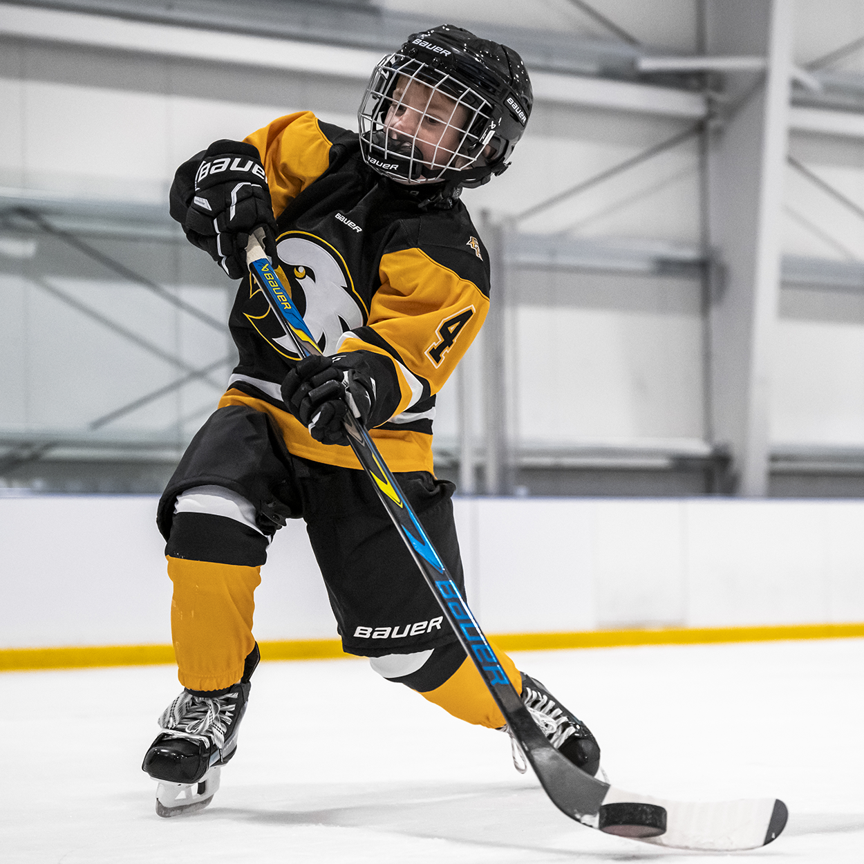 bauer-supreme-junior-series-grip-eishockeyschl-ger image 2