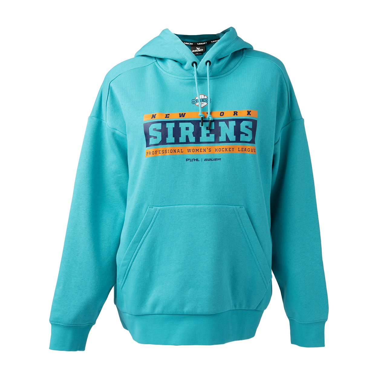 bauer-x-pwhl-new-york-pullover-hoodie-damen image 1