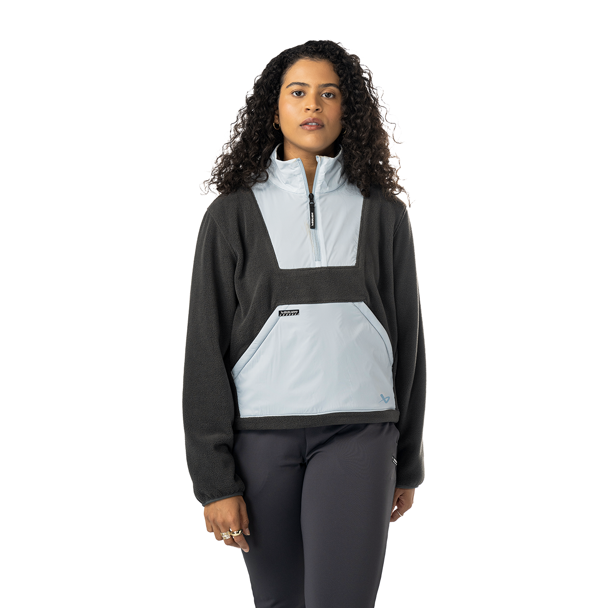 bauer-polar-fleece-1-2-zip-damenpullover image 7