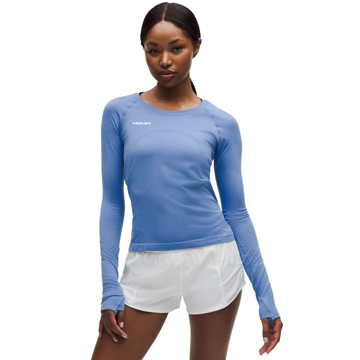 bauer-x-lululemon-swiftly-langarmshirt-damen image 1