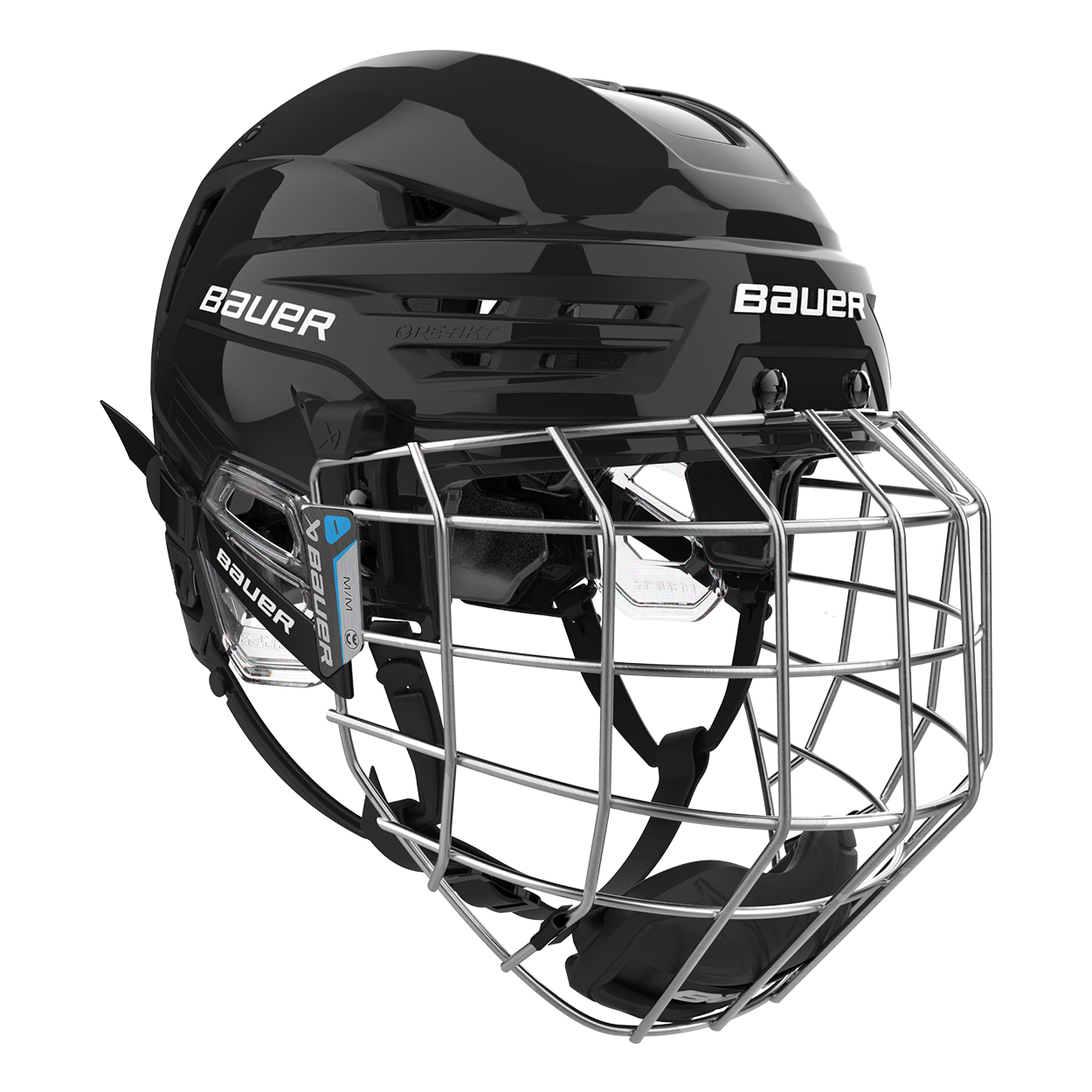 bauer-re-akt-90-helm-combo-senior-eishockeyhelm-mit-gitter image 1