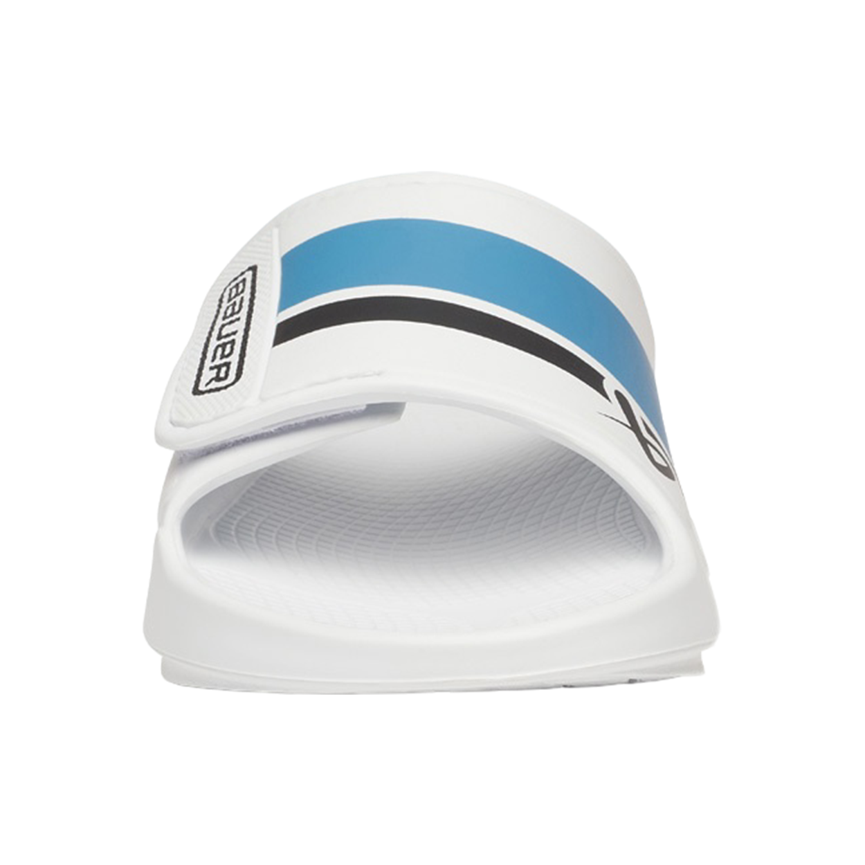 bauer-oofos-sport-flex-slide-senior-white-blue-erholungs-sandale-s25 image 4