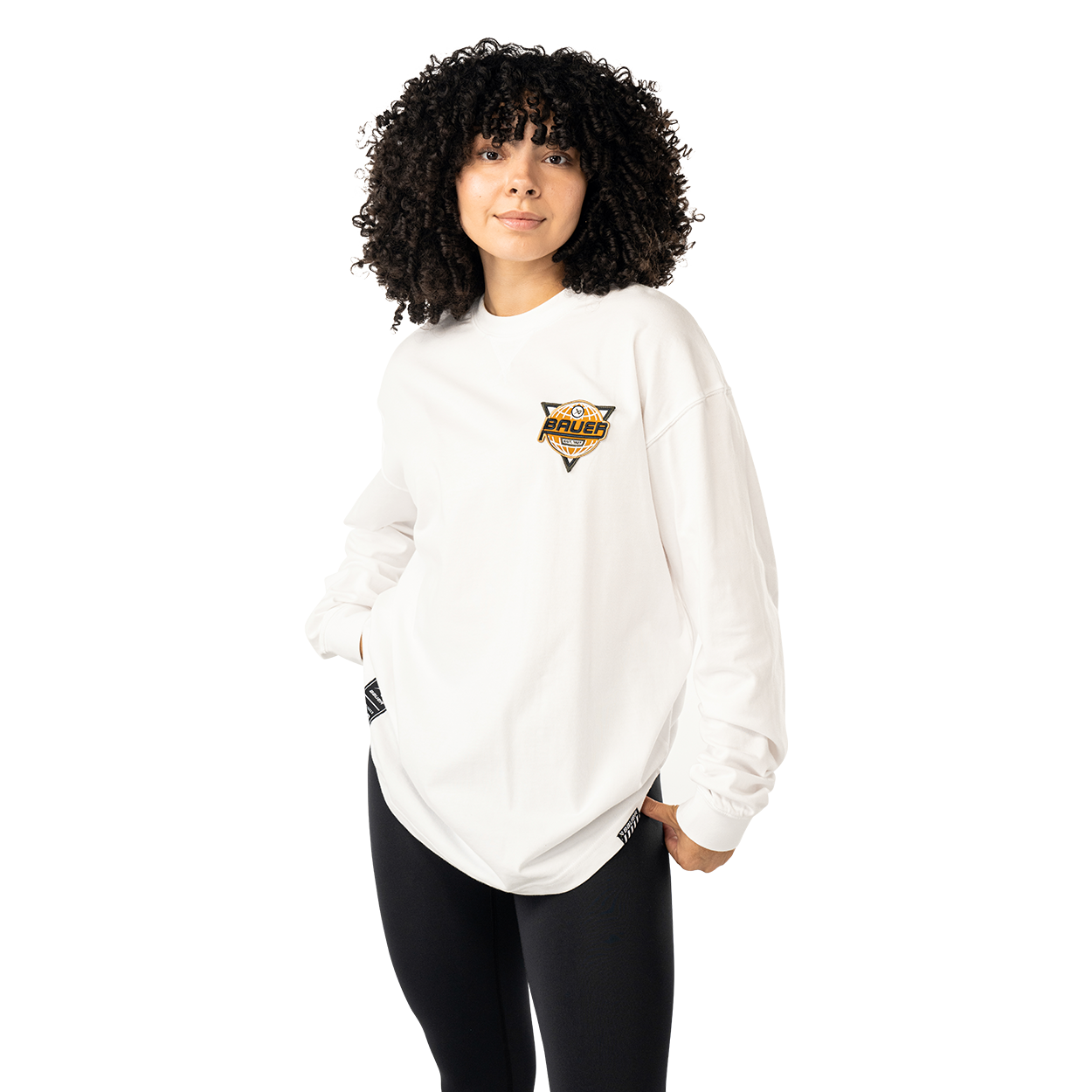 bauer-long-sleeve-retro-tee-herren-langarmshirt-eishockey image 8