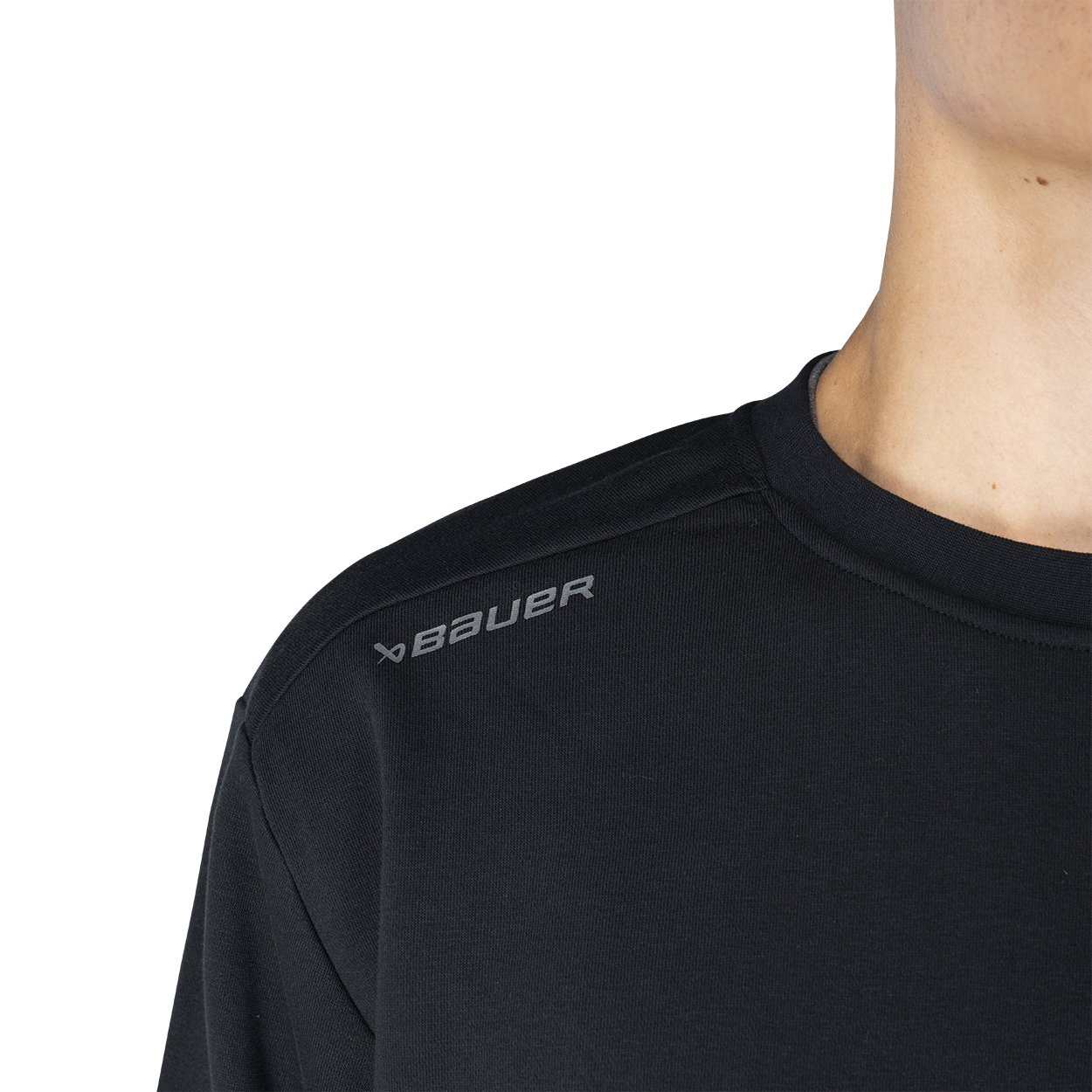 bauer-longsleeve-crew-neck-senior-schwarz image 2