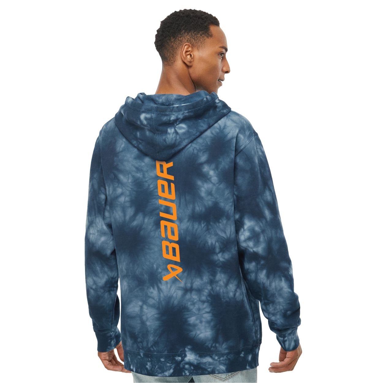 bauer-x-swaggy-tie-dye-hoodie-senior image 2