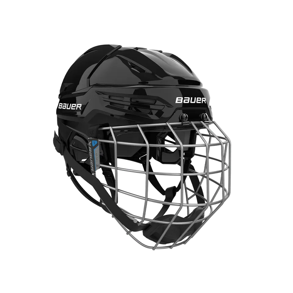 bauer-re-akt-55-helmet-combo-eishockey-helm-mit-gitter image 1