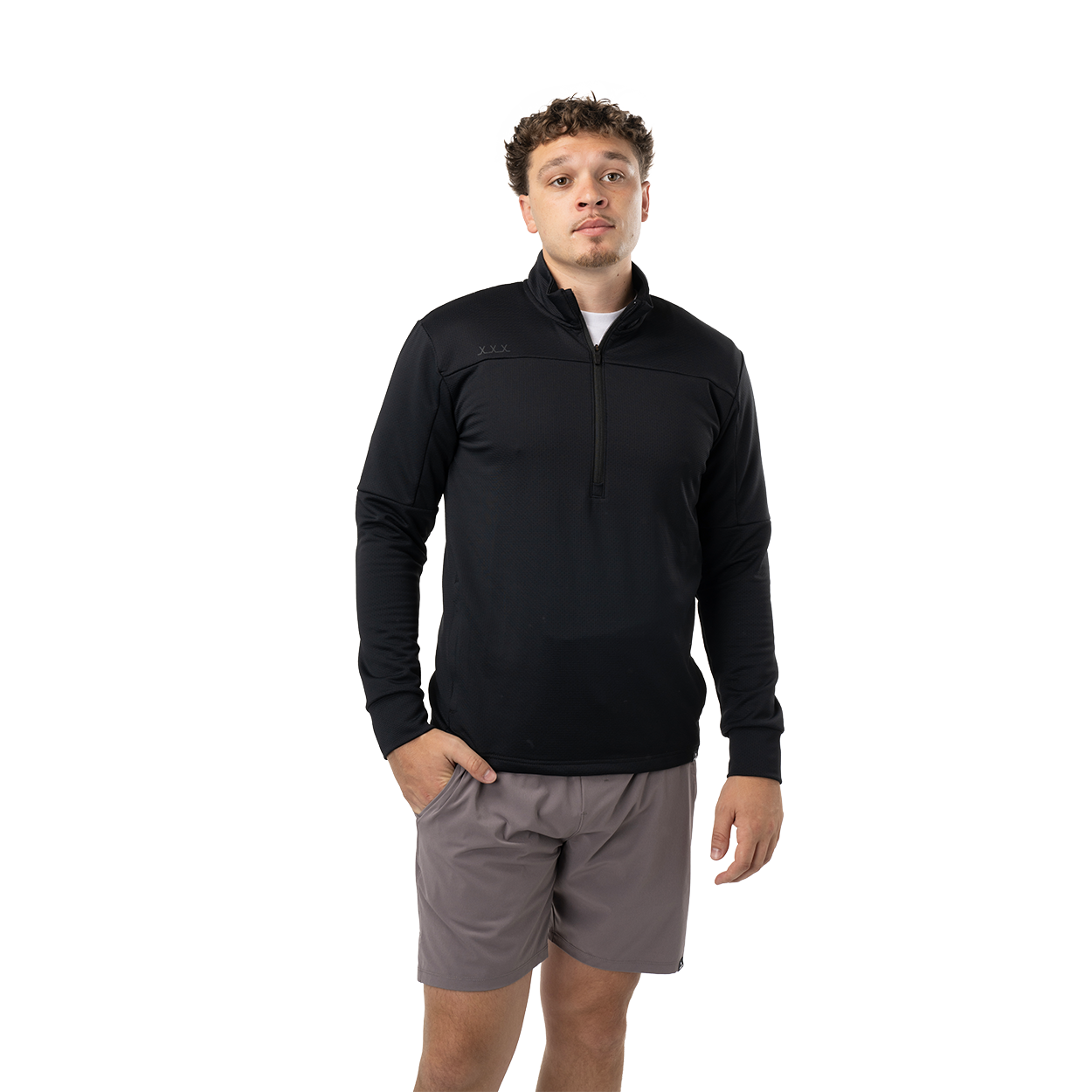 bauer-flc-core-showstopper-1-4-zip-pullover-senior image 1