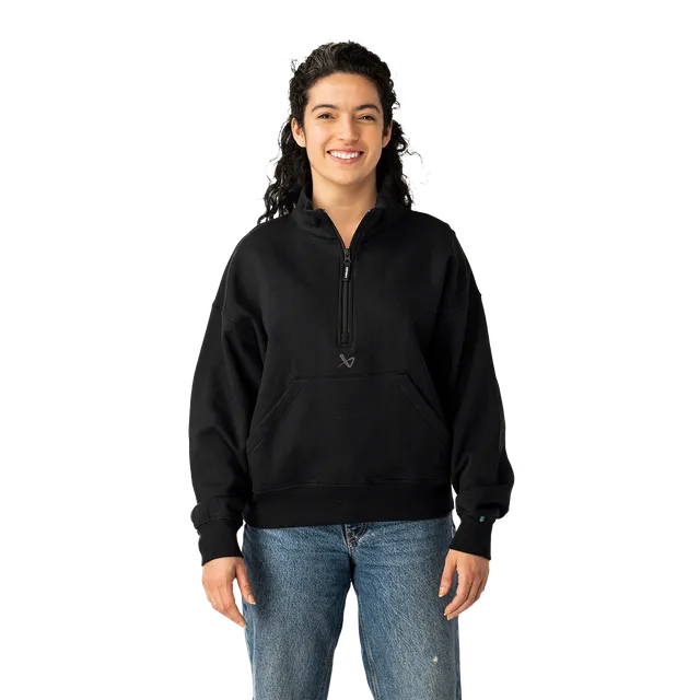 bauer-off-day-quarter-zip-damen-longsleeve image 1