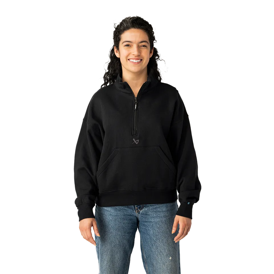 bauer-off-day-quarter-zip-damen-longsleeve image 1