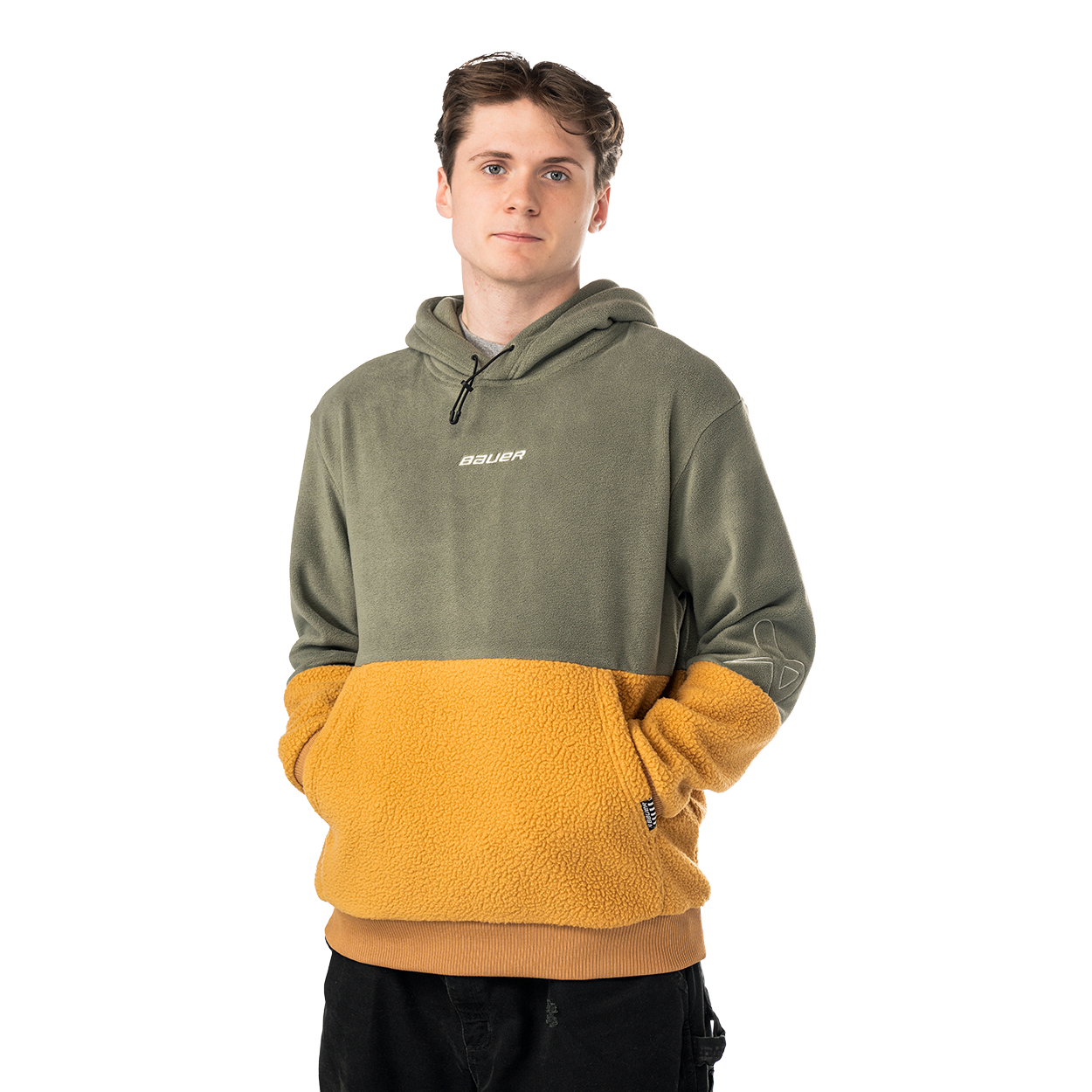 bauer-polar-fleece-hoodie-senior image 7