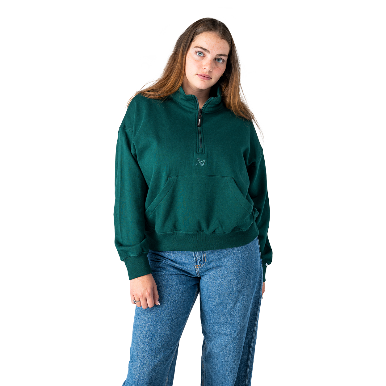 bauer-quarter-zip-damen-sweater image 1
