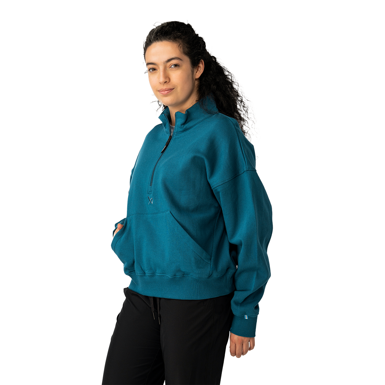 bauer-off-day-quarter-zip-damen-trainingsoberteil image 2