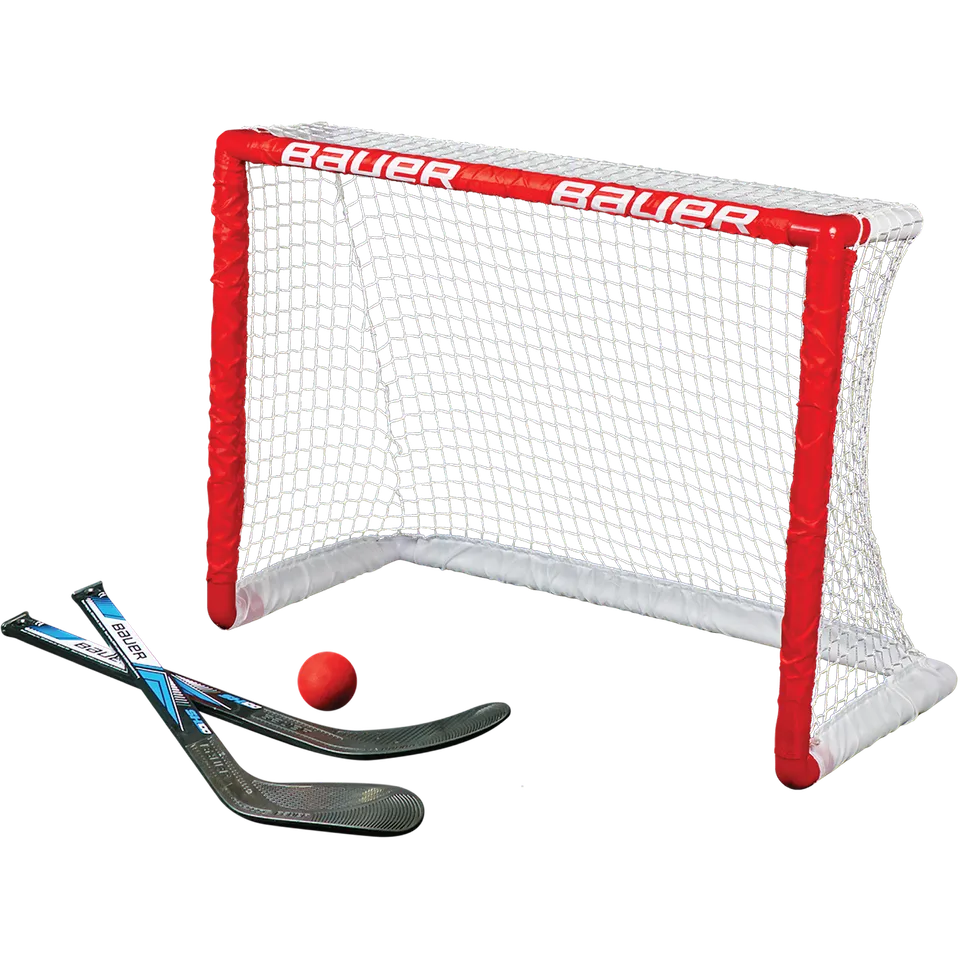bauer-knie-hockey-tor-set-mini-tore-f-r-boden-und-kniehockey image 1
