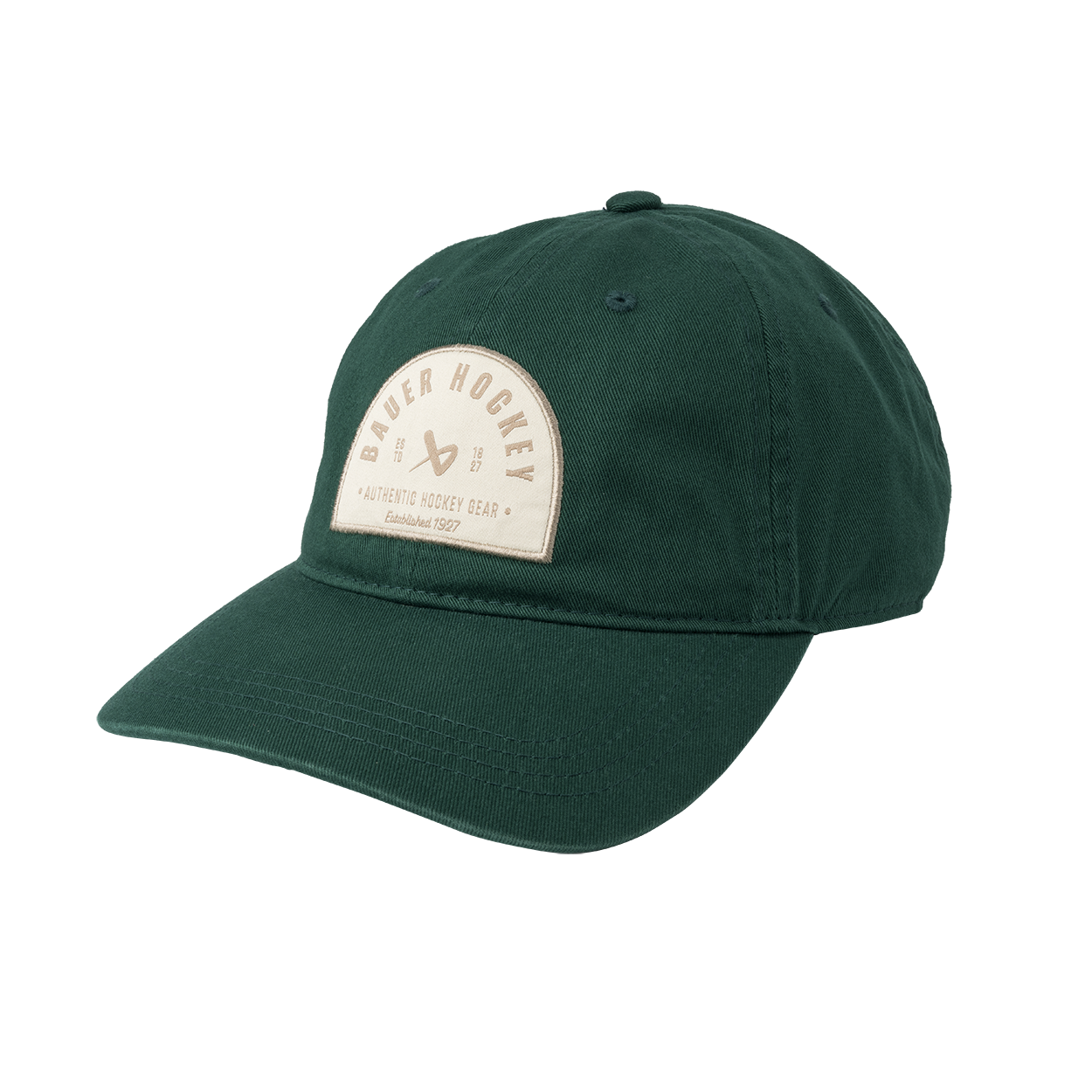 bauer-twill-patch-hat-twill-cap-mit-diagonalmuster image 1