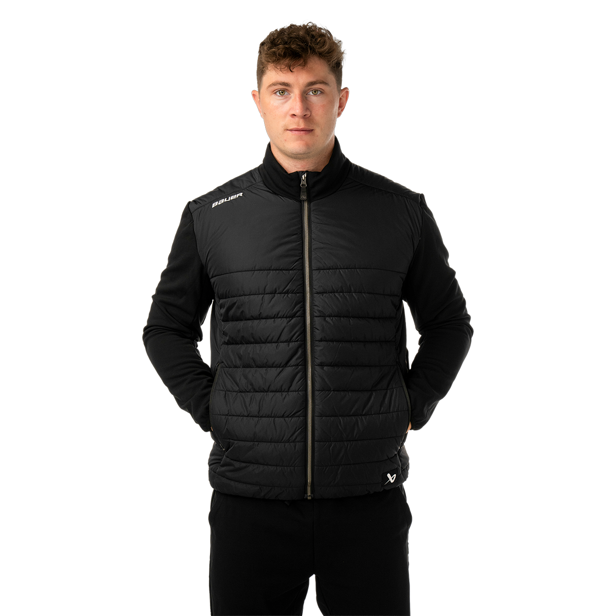 bauer-team-hybrid-jacke-senior-bergangsjacke-herren image 1