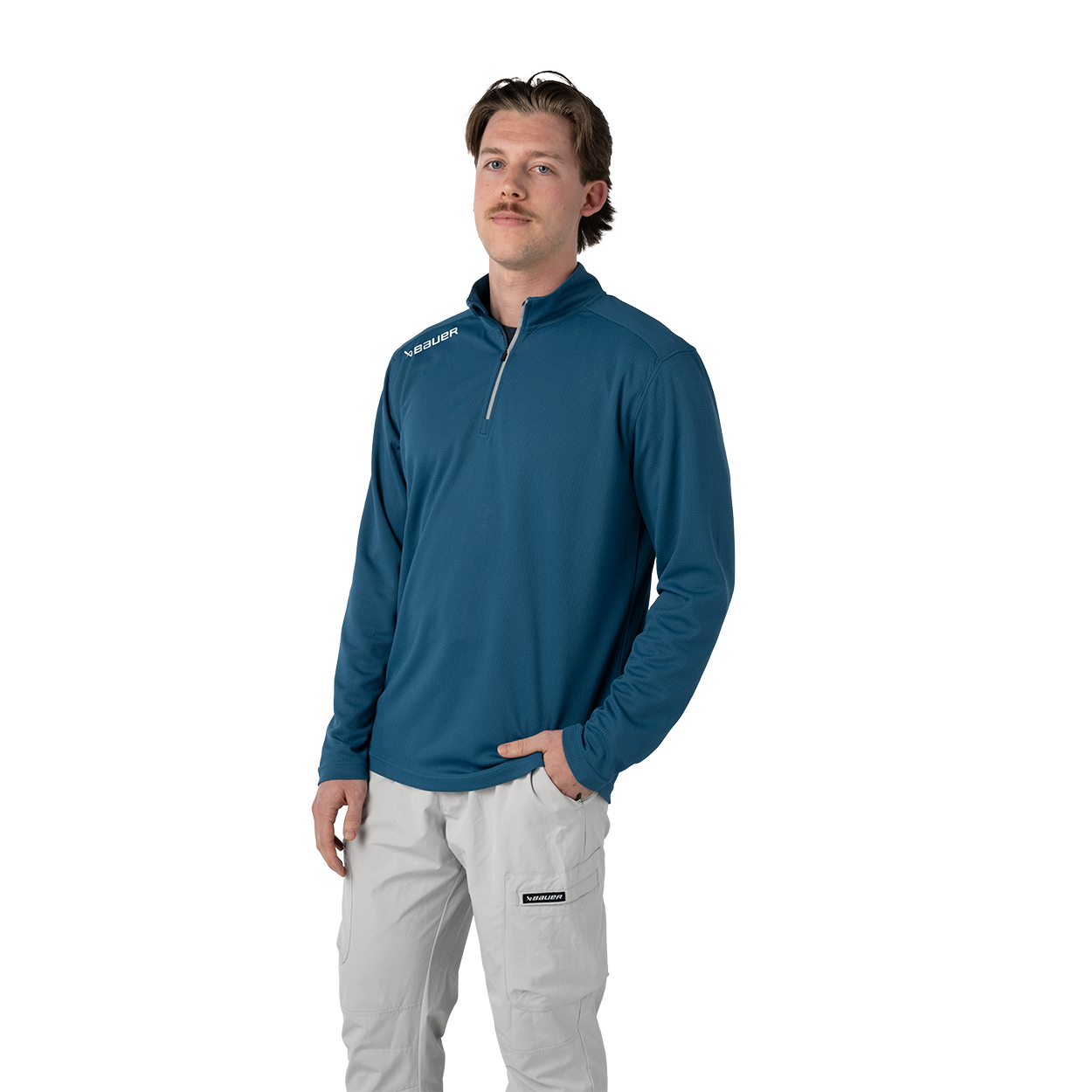 bauer-performance-quarter-zip-senior image 3