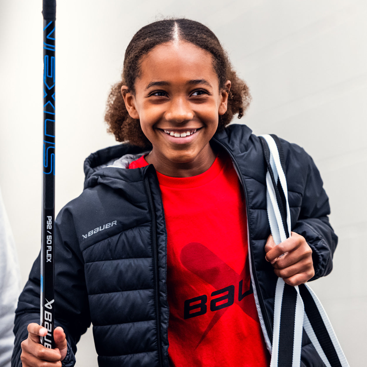bauer-core-lockup-tee-youth-kurzarm-t-shirt-kinder image 3