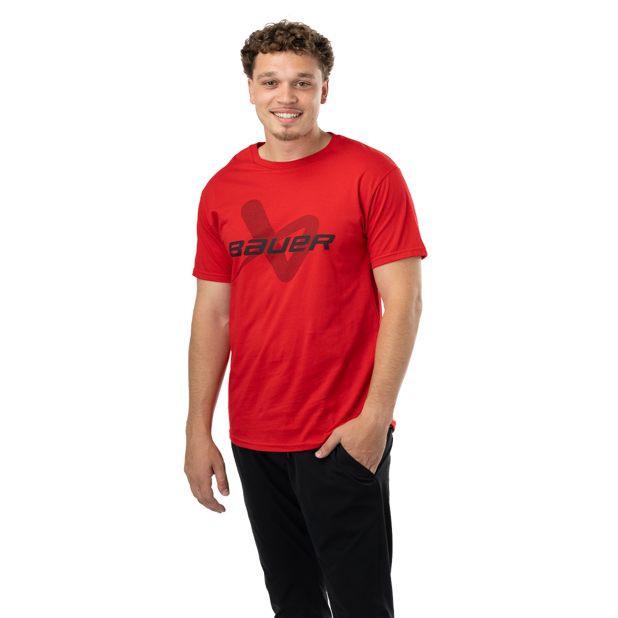 bauer-core-lockup-tee-senior-kurzarm-t-shirt-herren image 1