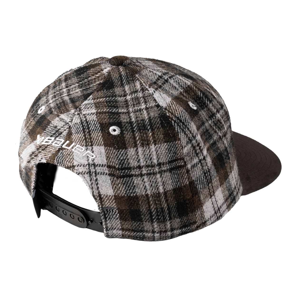 bauer-plaid-snapback-cap-senior-flanell-karo image 2