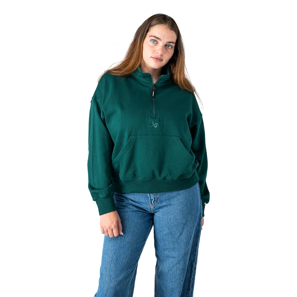 bauer-quarter-zip-damen-sweater image 1