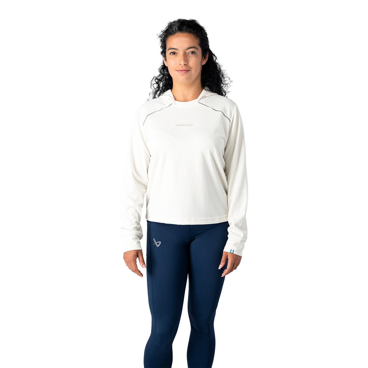 bauer-train-lightweight-hoodie-damen image 1
