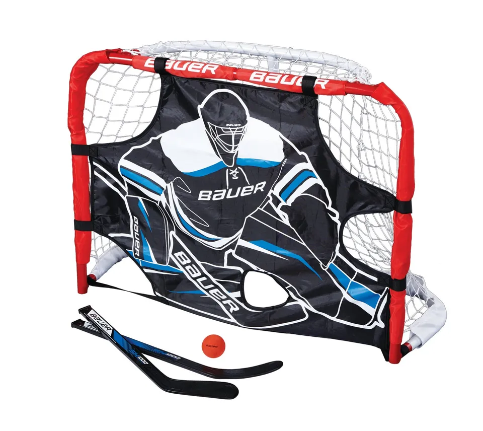 bauer-pro-knee-hockey-tor-set-mini image 1