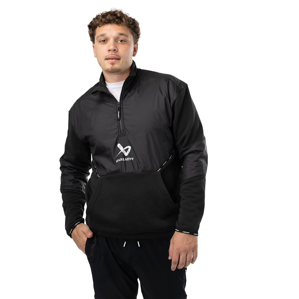 bauer-team-1-2-zip-pullover-senior image 2