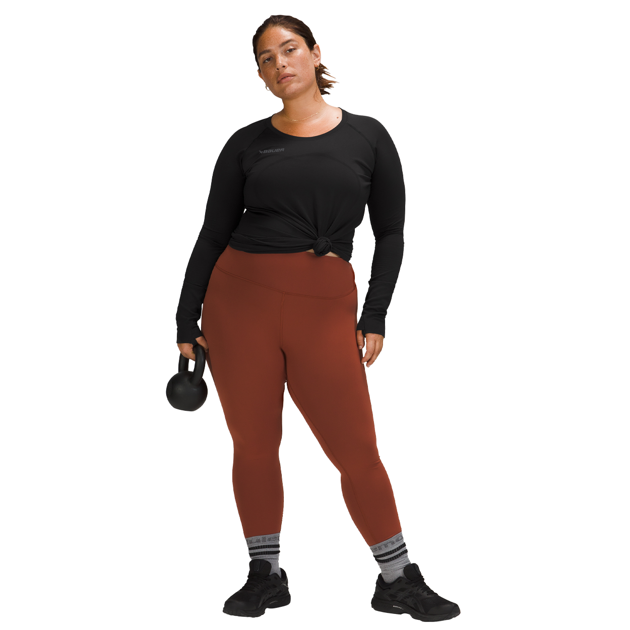 bauer-x-lululemon-swiftly-tech-long-sleeve-damen-trainingsshirt image 2