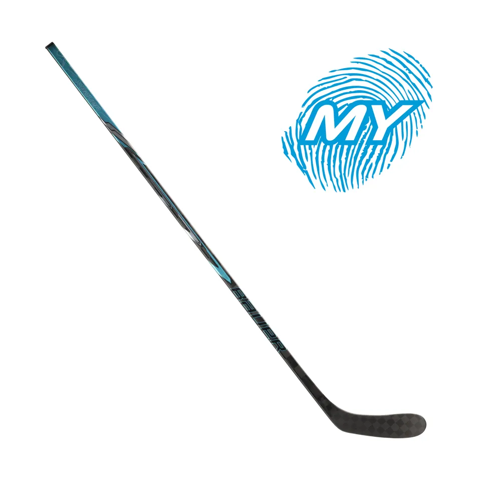 bauer-supreme-fuse-intermediate-eishockeyschl-ger-55-flex-58-blau-mybauer-custom image 1
