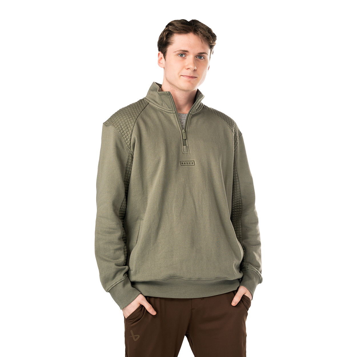 bauer-fireside-quilted-1-4-zip-senior image 4