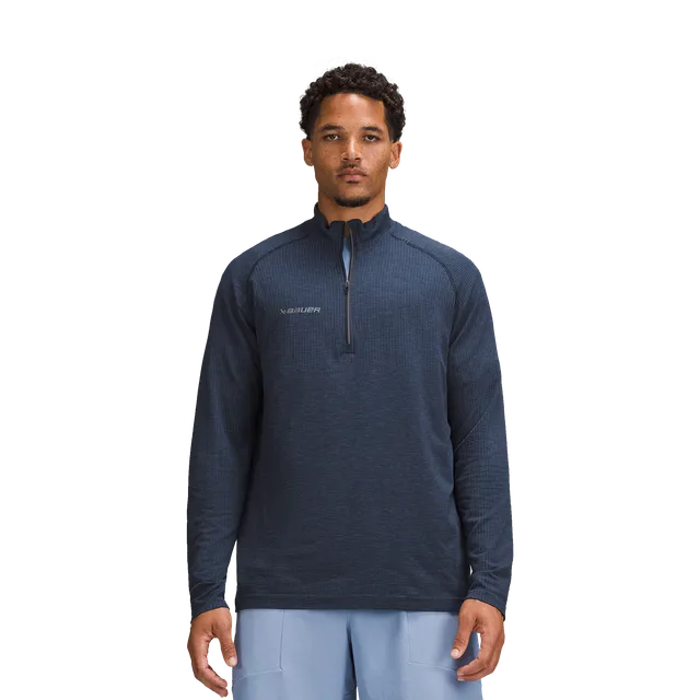 bauer-x-lululemon-metal-vent-tech-half-zip-trainingstop-herren image 1