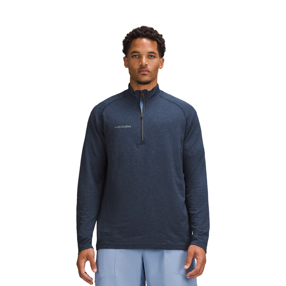 bauer-x-lululemon-metal-vent-tech-half-zip-trainingstop-herren image 1