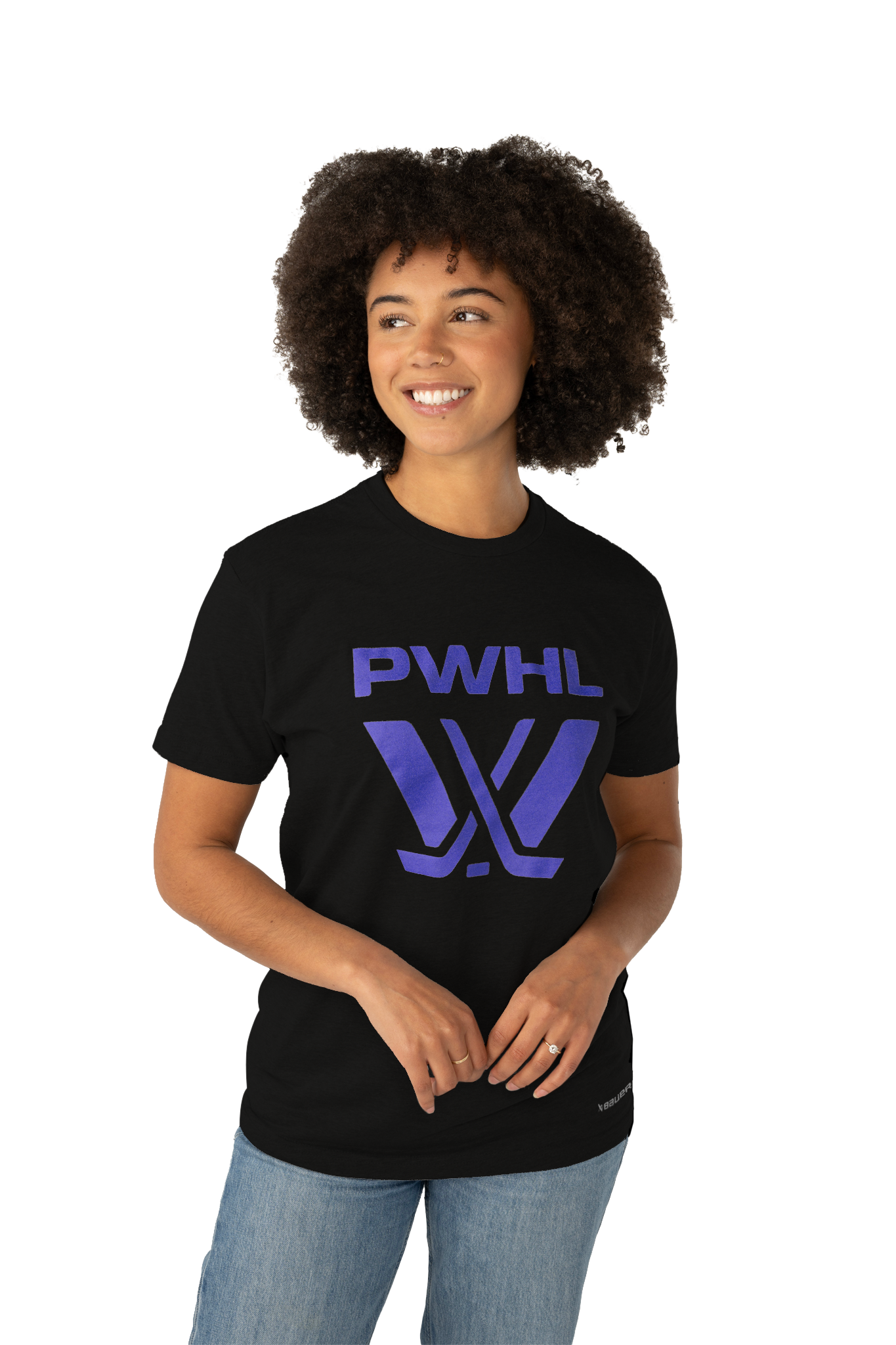 bauer-pwhl-womens-graphic-tee-damen-t-shirt image 1