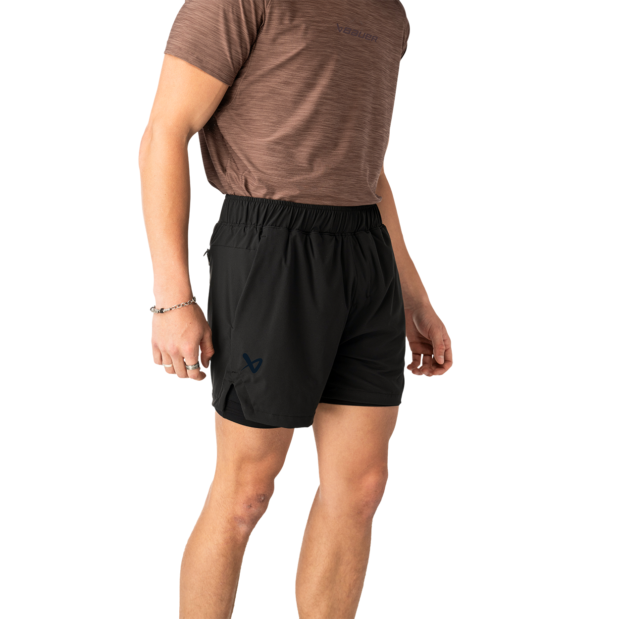 bauer-ice-to-gym-lined-train-short-senior-trainingsshorts image 4