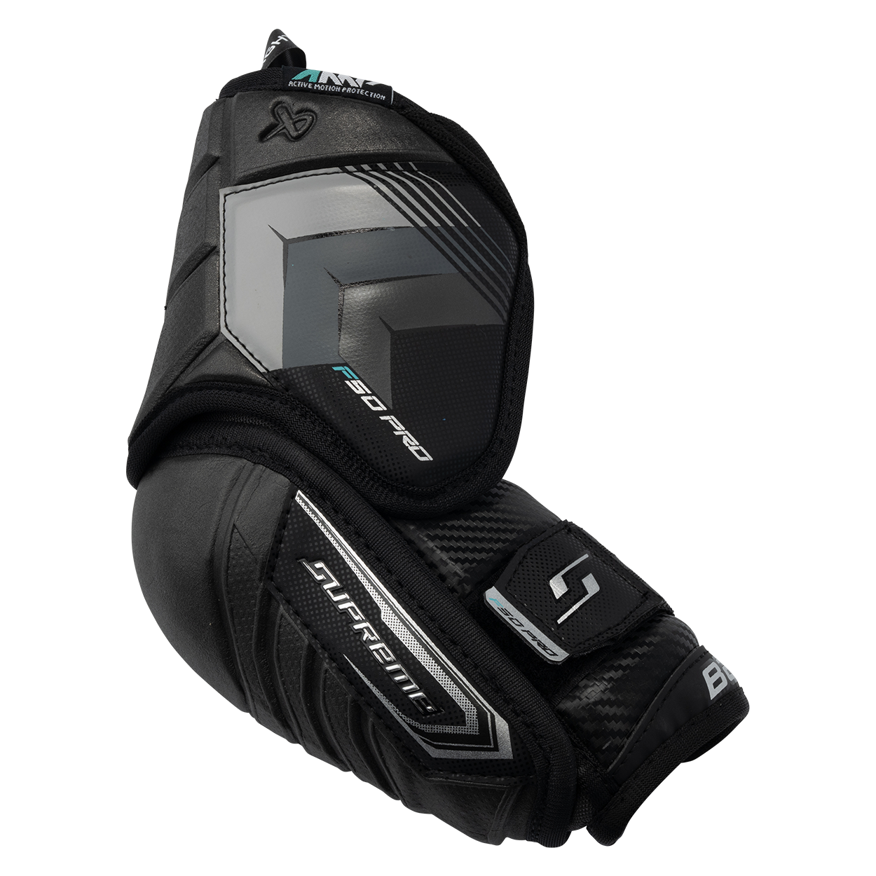 bauer-supreme-f50-pro-ellenbogenschoner-junior-eishockey-schutz image 1