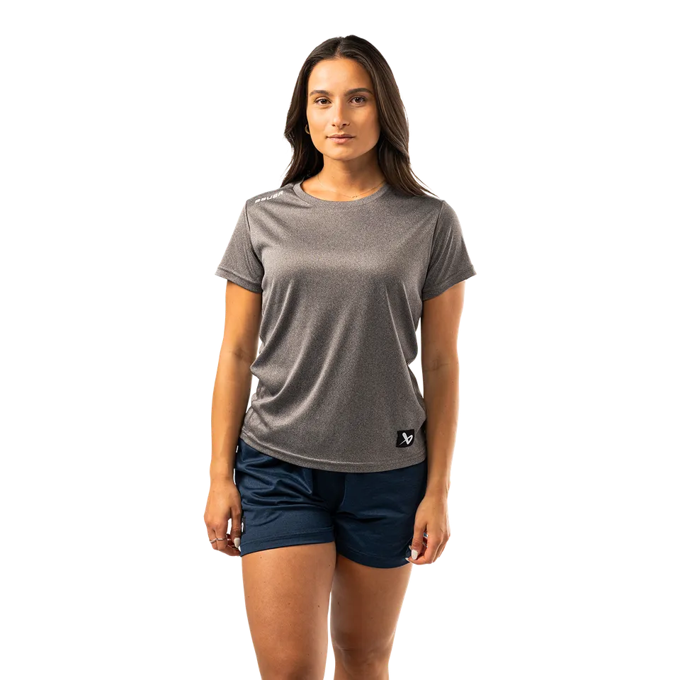 bauer-s25-womens-team-tech-tee-damen-trainingsshirt image 1