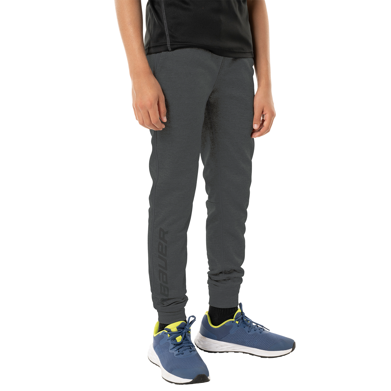 bauer-team-fleece-jogger-youth-eishockey-freizeithose-f-r-kinder image 1