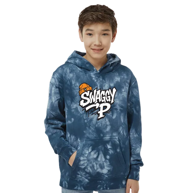 bauer-x-swaggy-tie-dye-hoodie-youth-kapuzenpullover image 1