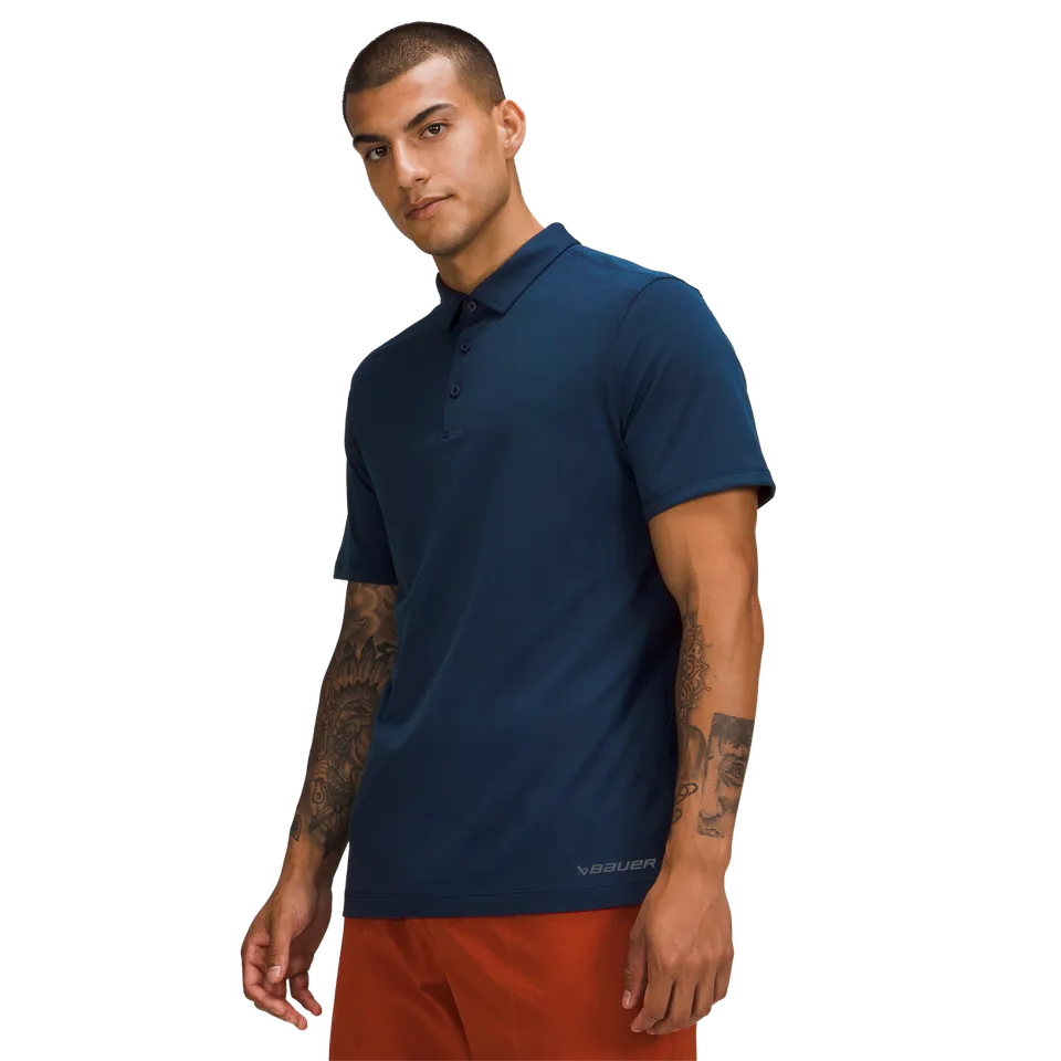 bauer-x-lululemon-evolution-polo-kurzarm-herren-slim-fit image 1
