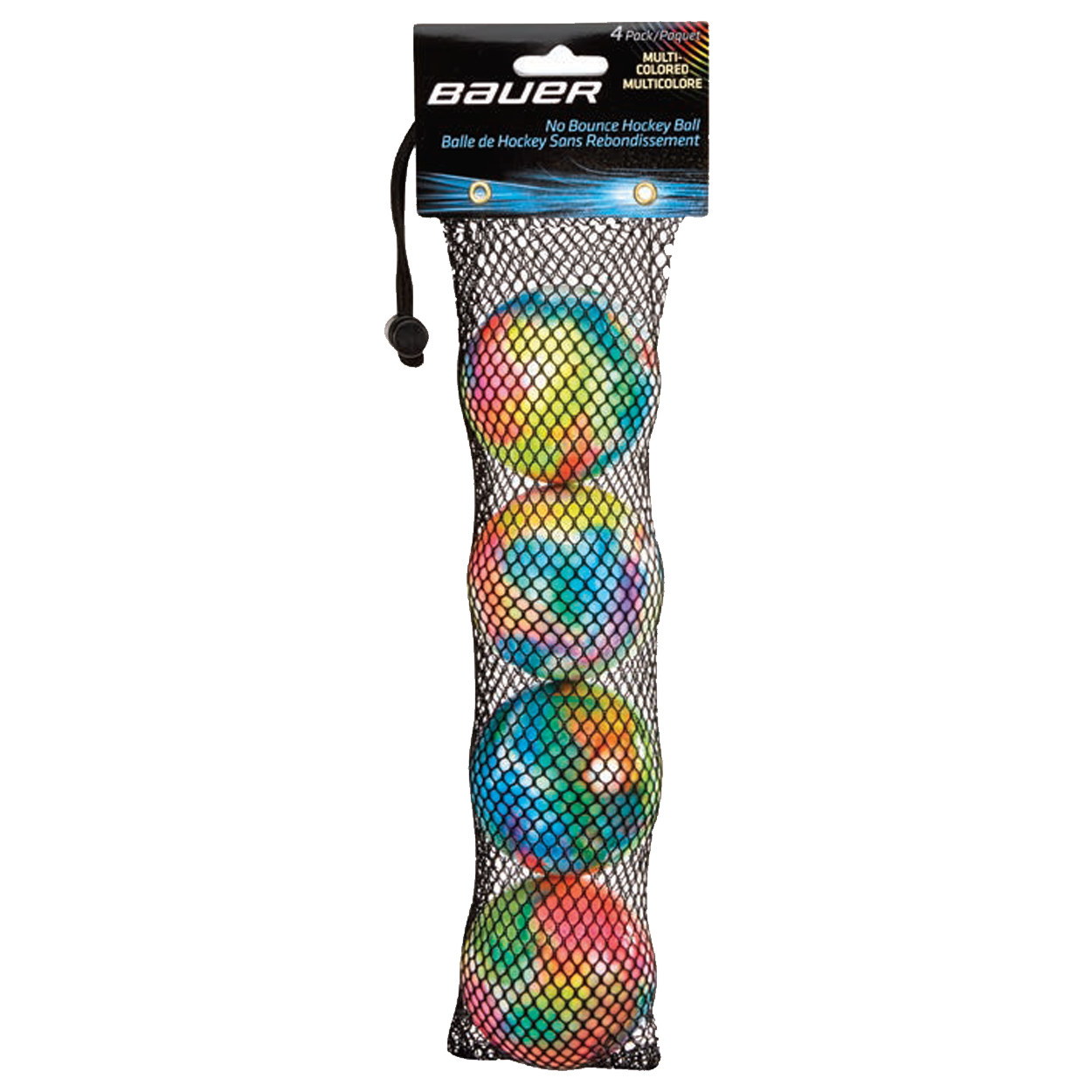 bauer-no-bounce-hockeyb-lle-mehrfarbig-street-und-rollerhockey image 1