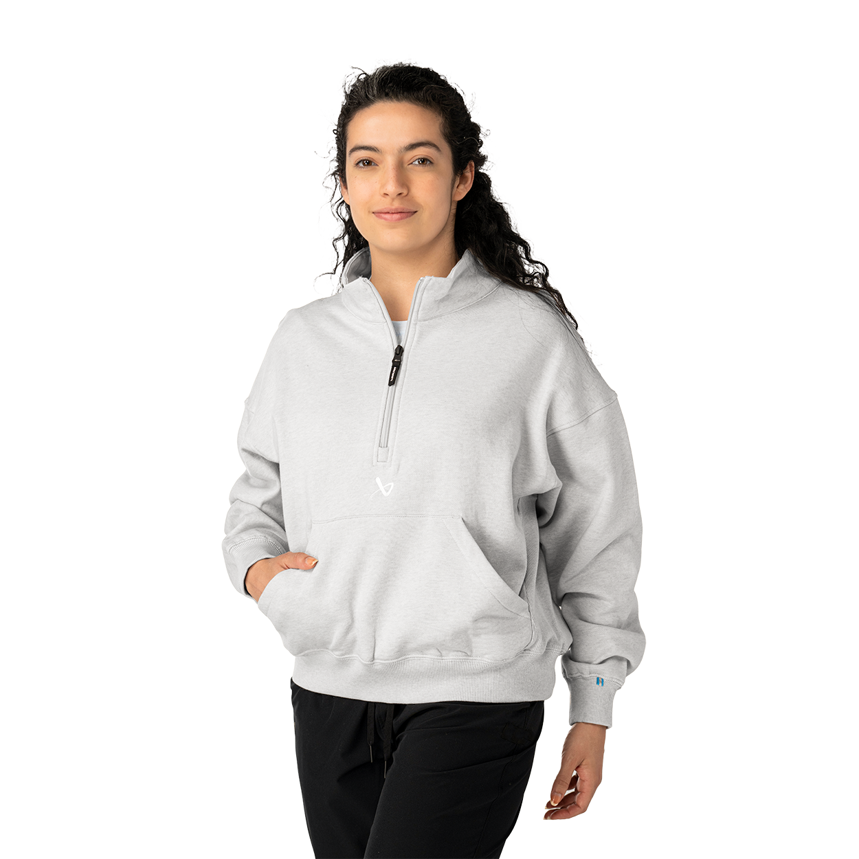 bauer-off-day-quarter-zip-damen-longsleeve image 5