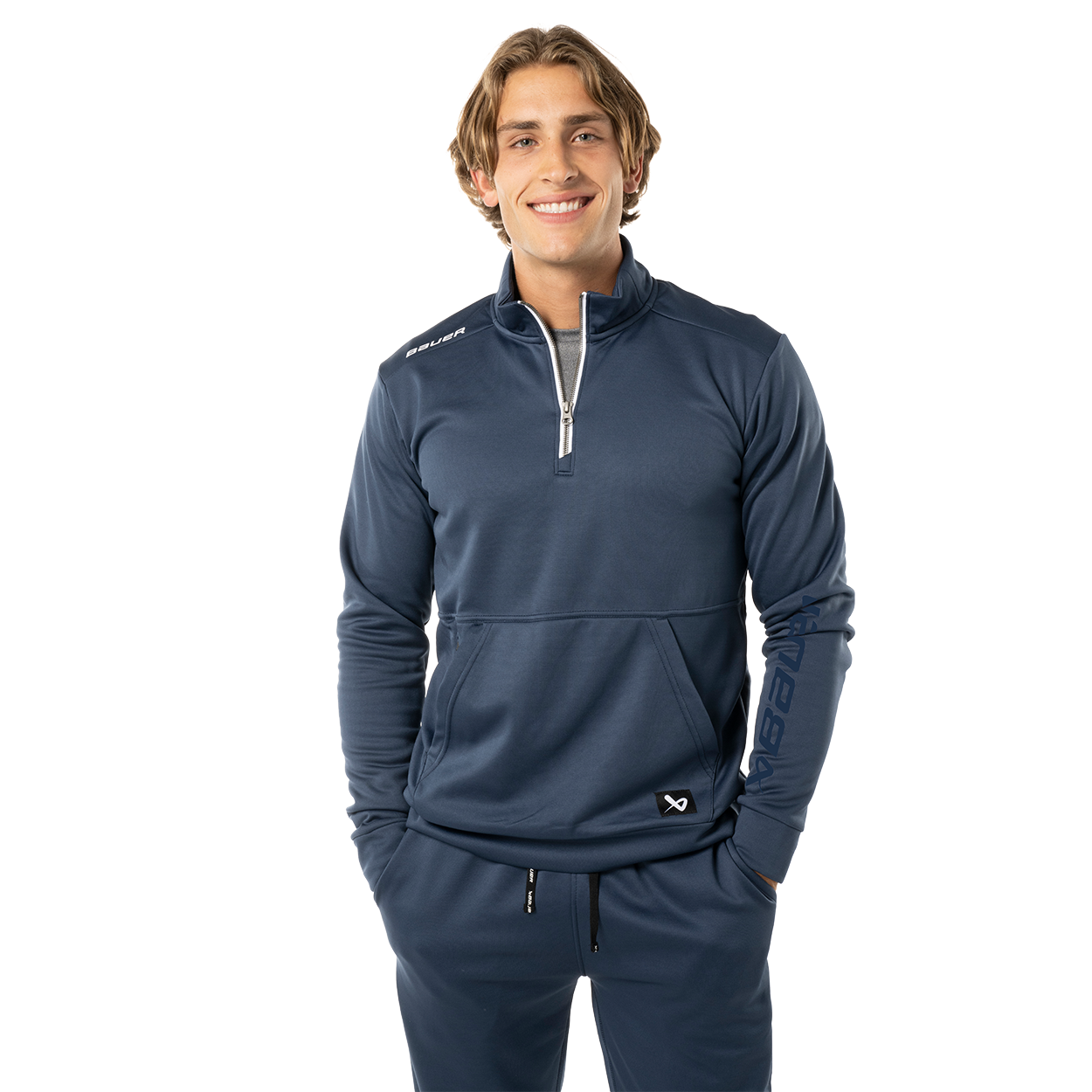 bauer-team-fleece-half-zip-senior image 5