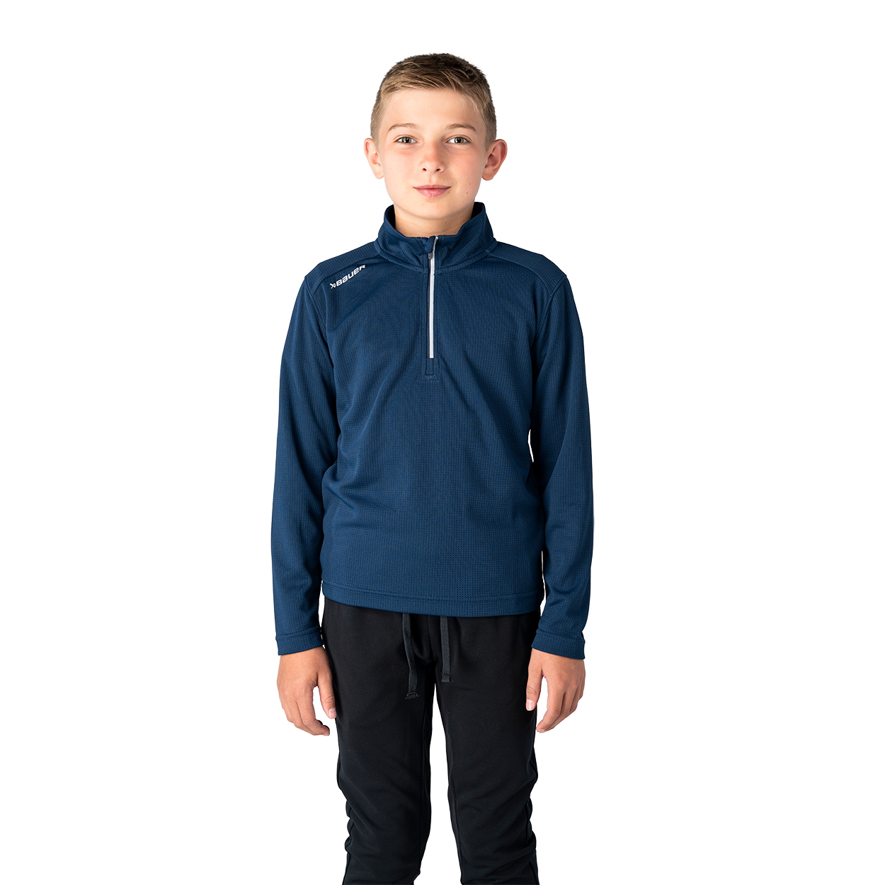 bauer-team-performance-1-4-zip-youth-trainingsoberteil image 1