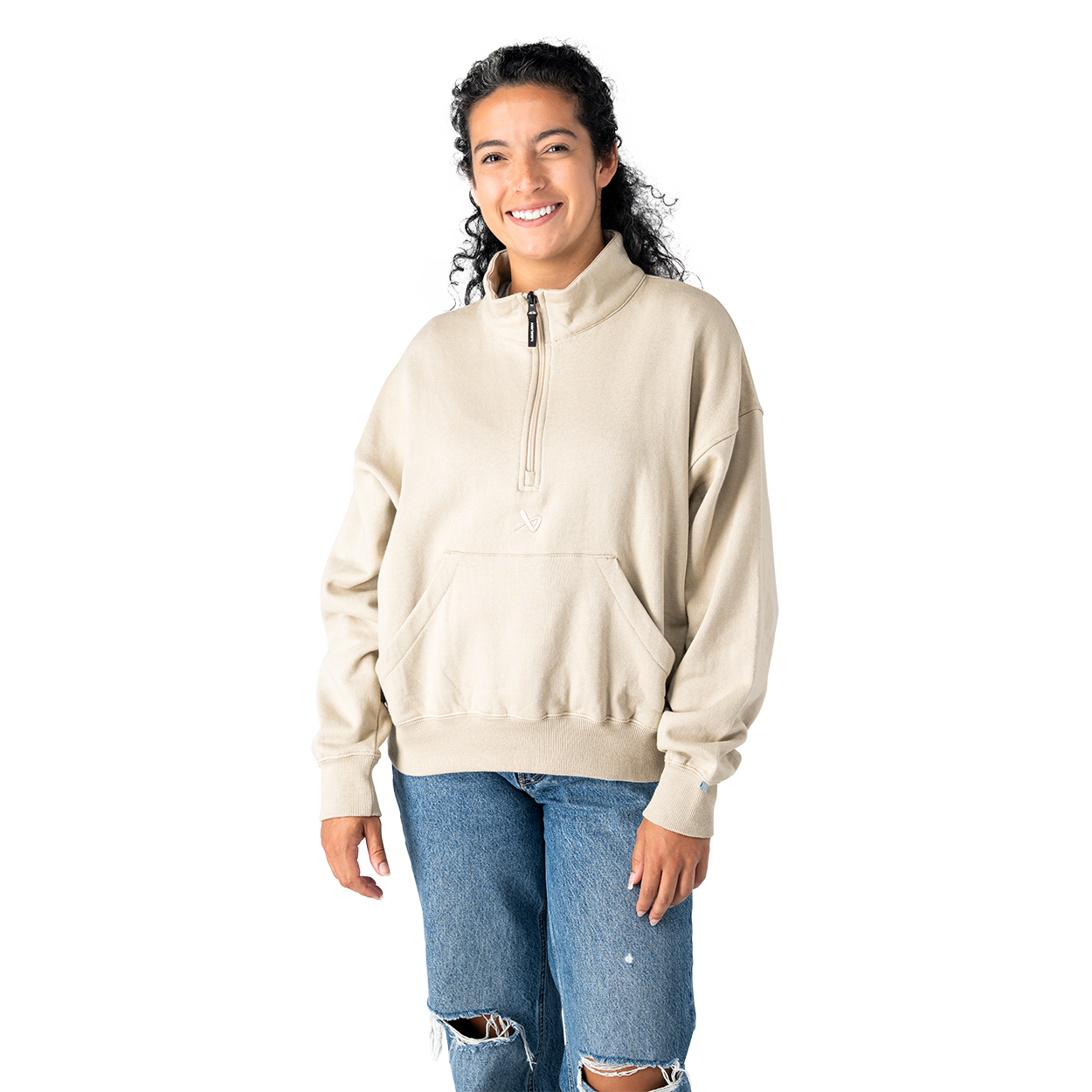 bauer-quarter-zip-damen-sweater image 4