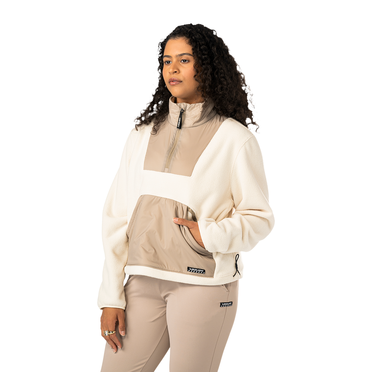 bauer-polar-fleece-1-2-zip-damenpullover image 5