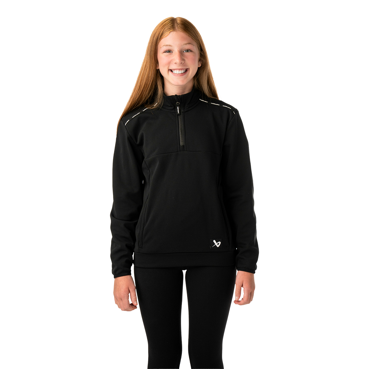 bauer-team-fleece-1-2-zip-youth-team-fleecepullover-f-r-kinder image 4