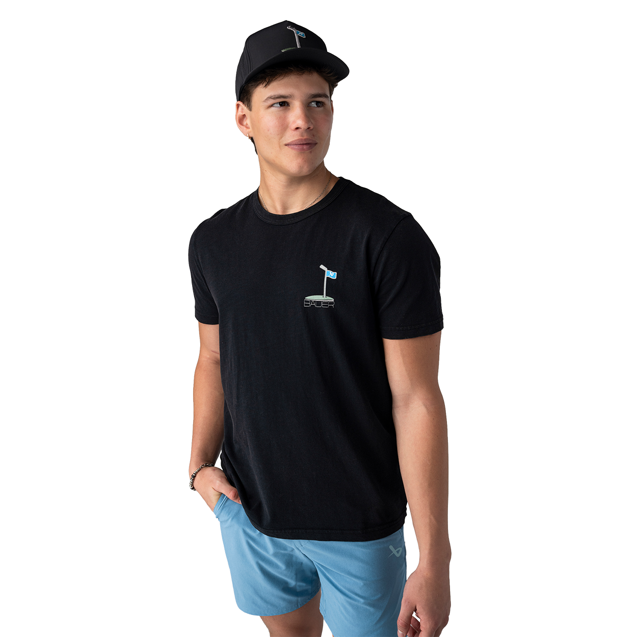 bauer-flagstick-graphic-t-shirt-herren-golf-collection image 3