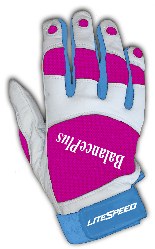 balanceplus-cool-pink-vibes-curling-handschuhe-leder image 2