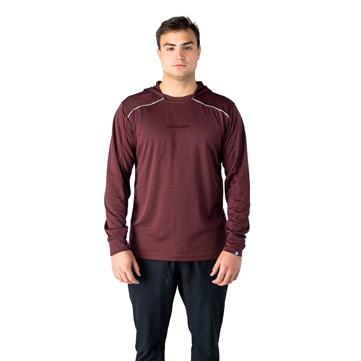bauer-train-hoodie-herren-kapuzenpullover image 4