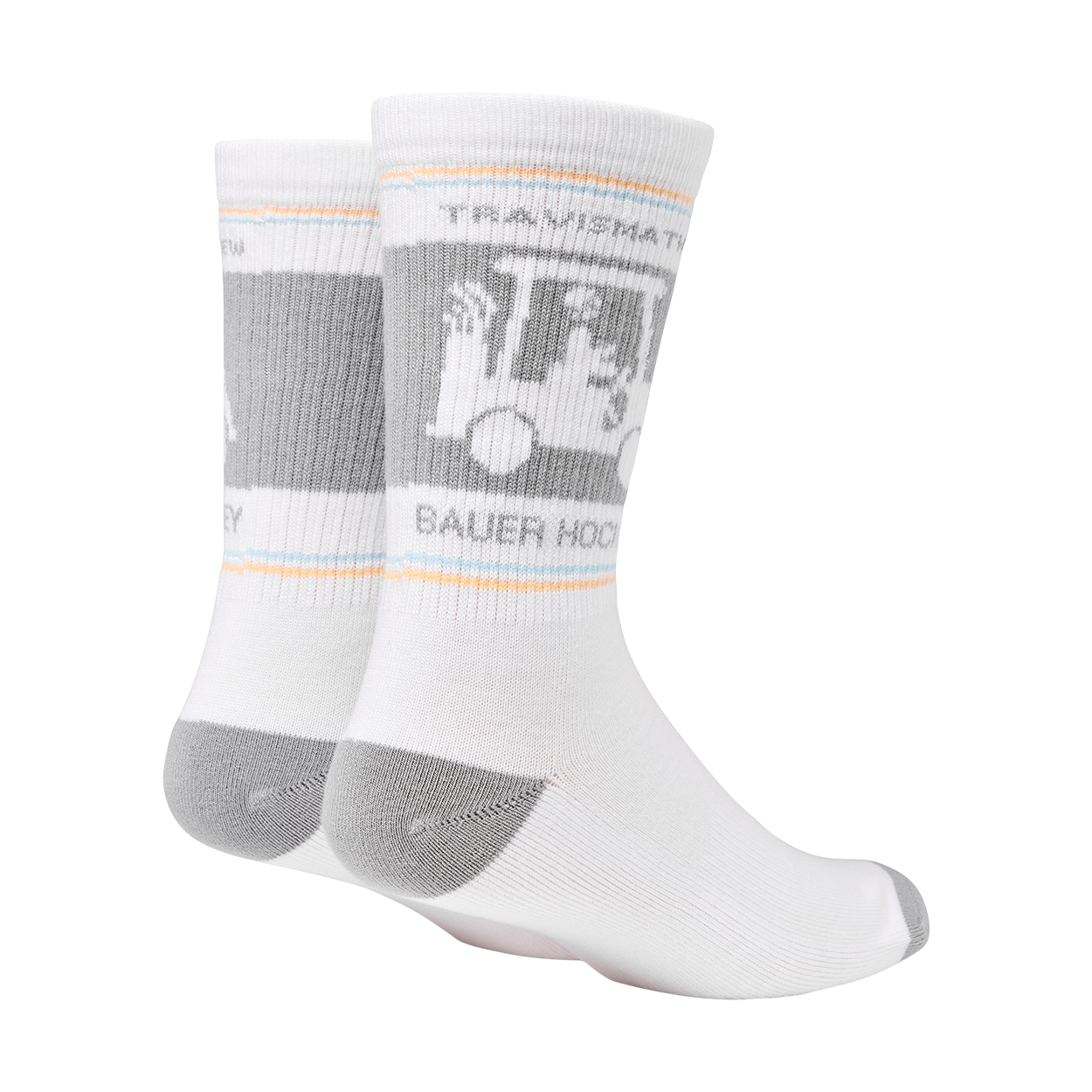 bauer-x-travismathew-no-goalie-freizeitsocken-hockey-cart-design image 2